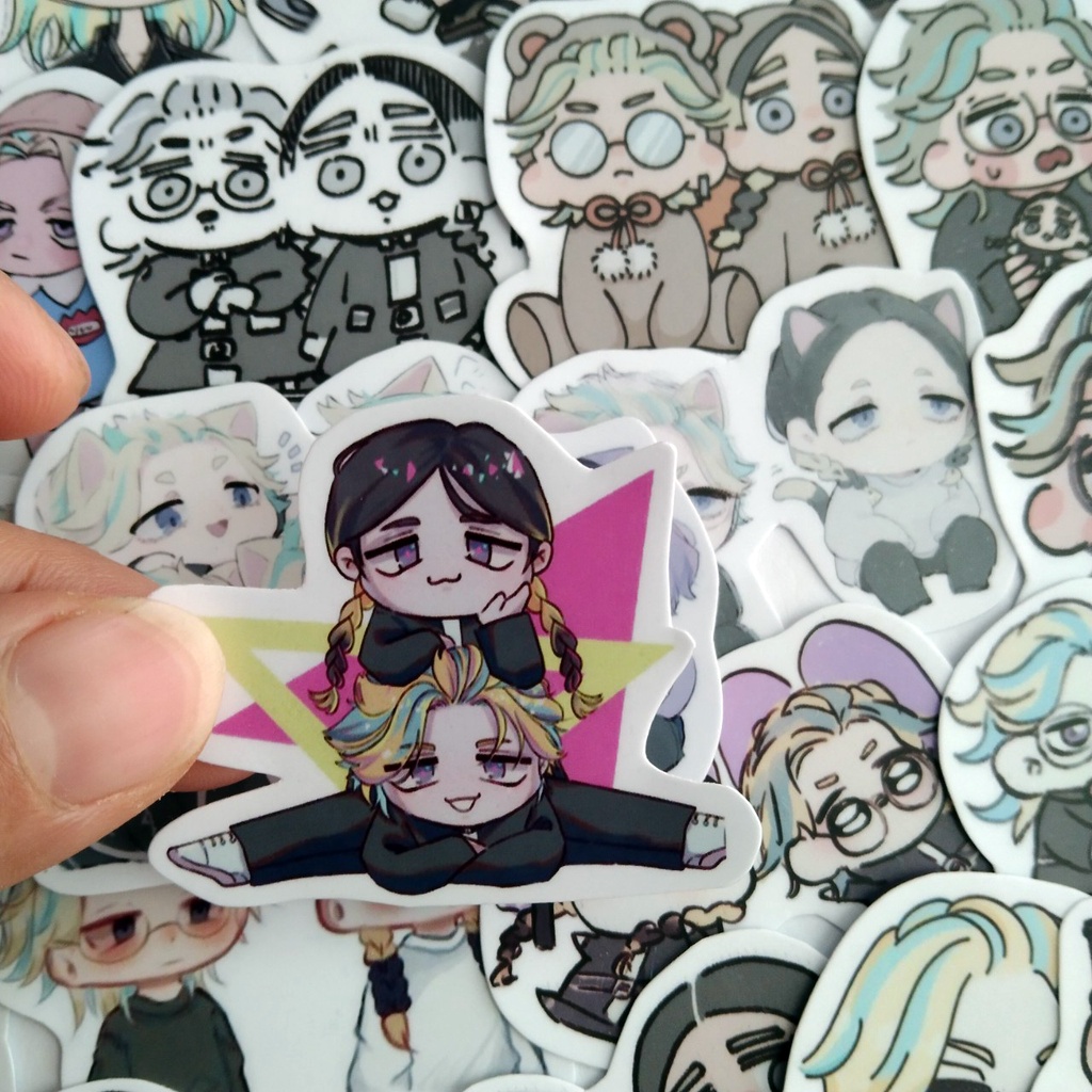 Sticker hình dán Rindou Haitani Sanzu Tokyo Revengers ảnh dán Haitani Tokyo Revengers