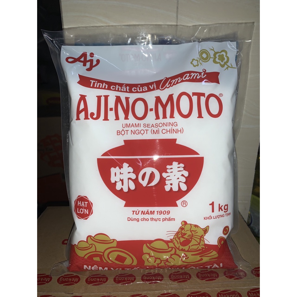 Bột ngọt Hạt Lớn Ajinomoto 1kg (công ty)