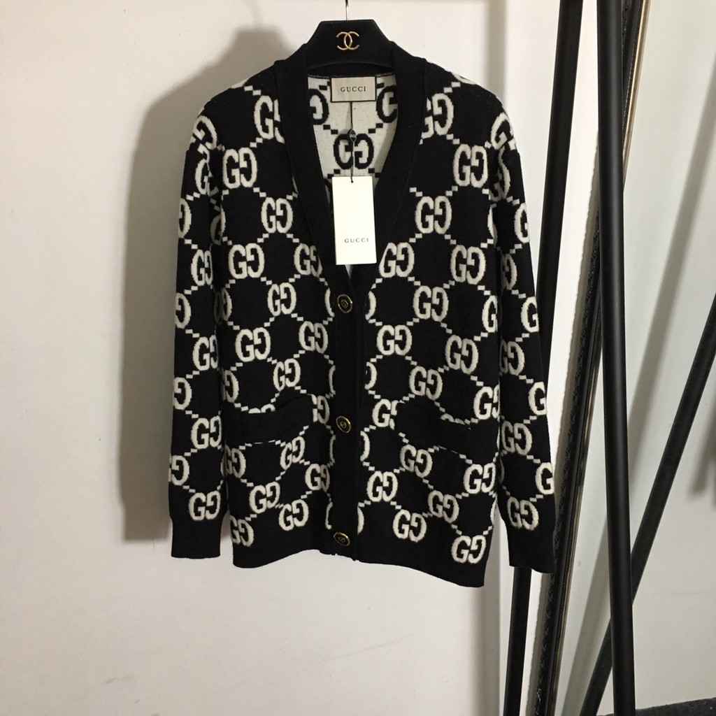 Áo cardigan thời trang cao cấp Gucci  GG/GC mẫu siêu hot năm 2021