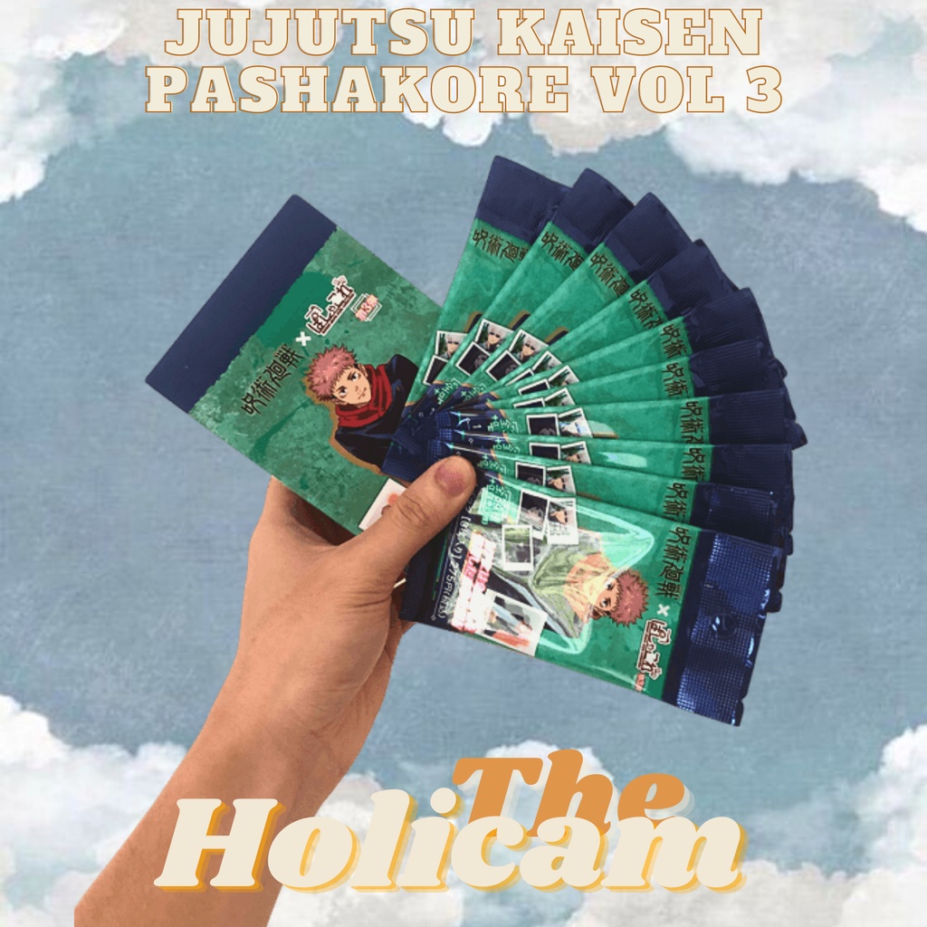 GÓI PACK + THẺ CARD NHÂN VẬT PASHAKORE POLA PHIM JUJUTSU KAISEN VOL 3