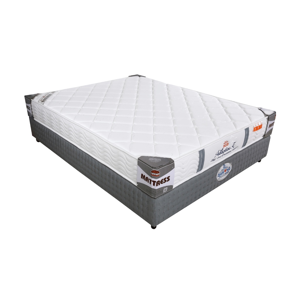 Đệm lò xo túi Adaptive Tuấn Anh mẫu màu trắng, dày 25cm nâng đỡ tối ưu - Đệm Chất lượng