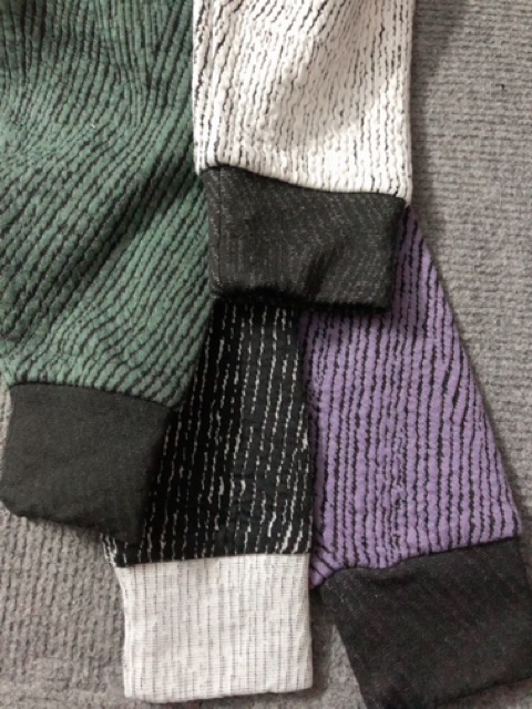 Áo croptop nỉ sọc Vân Jazzy (chất đẹp)