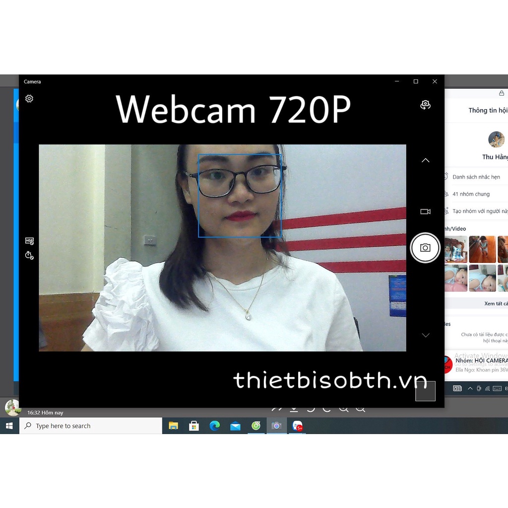 Webcam máy tính 720P  học online, trực tiếp, zoom ... Có tích hợp sẵn micro. | WebRaoVat - webraovat.net.vn