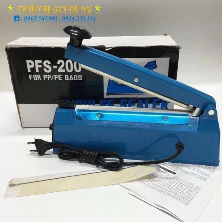 Máy Hàn Miệng Túi Dập Tay PFS 200 + Dây Hàn