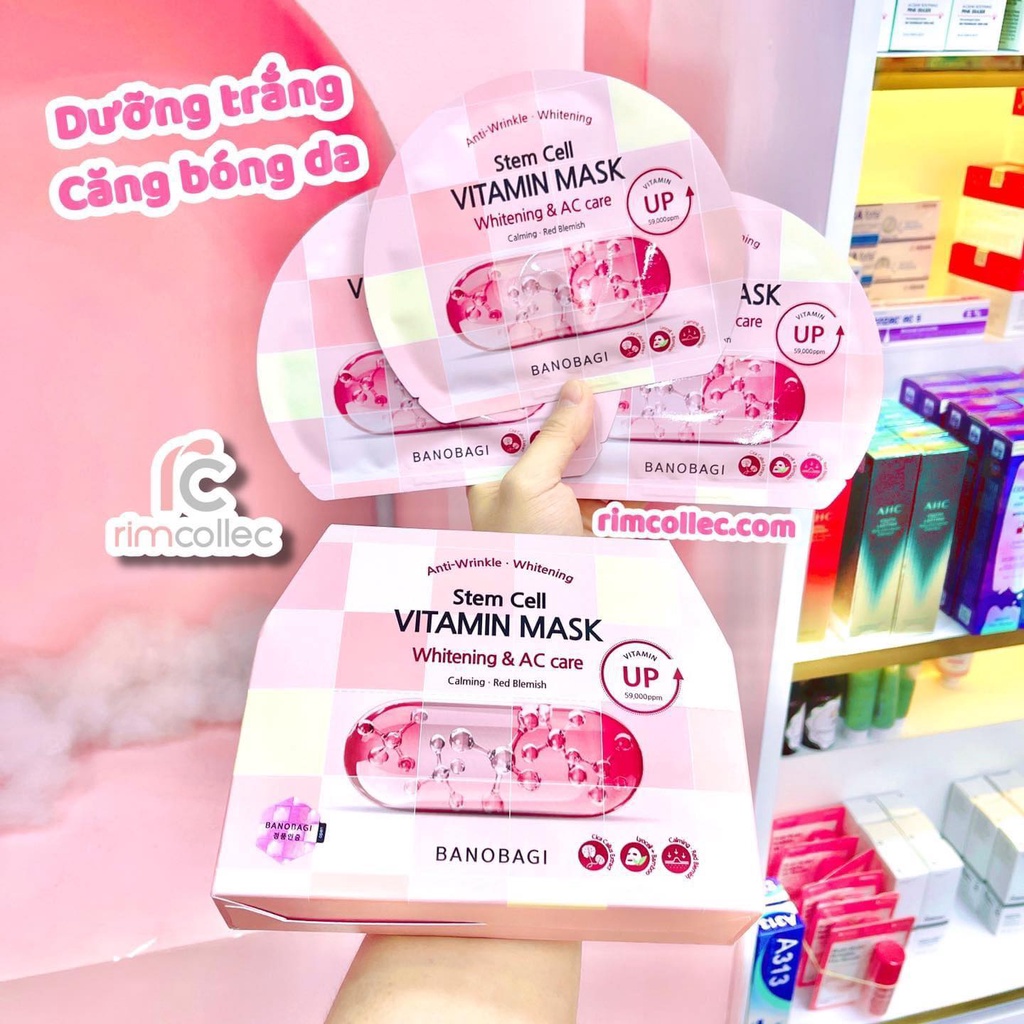Mặt Nạ Vitamin Banobagi Vita Genic Jelly Mask 10 miếng