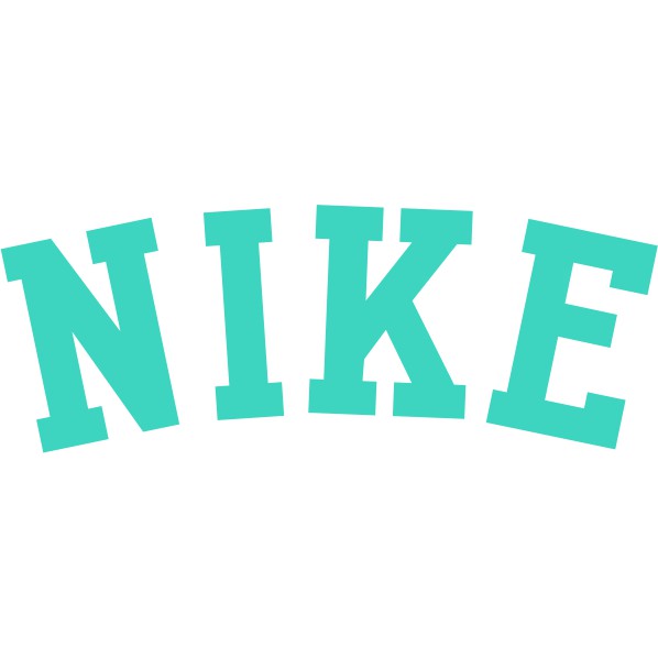 Logo Nike nhiều màu in trực tiếp lên vải bằng bàn ủi, bàn là - post 1