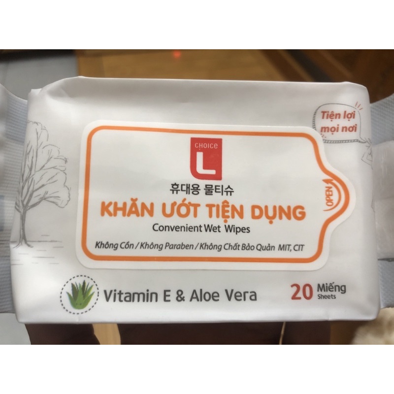 Khăn Ướt LOTTE  Hàn Quốc