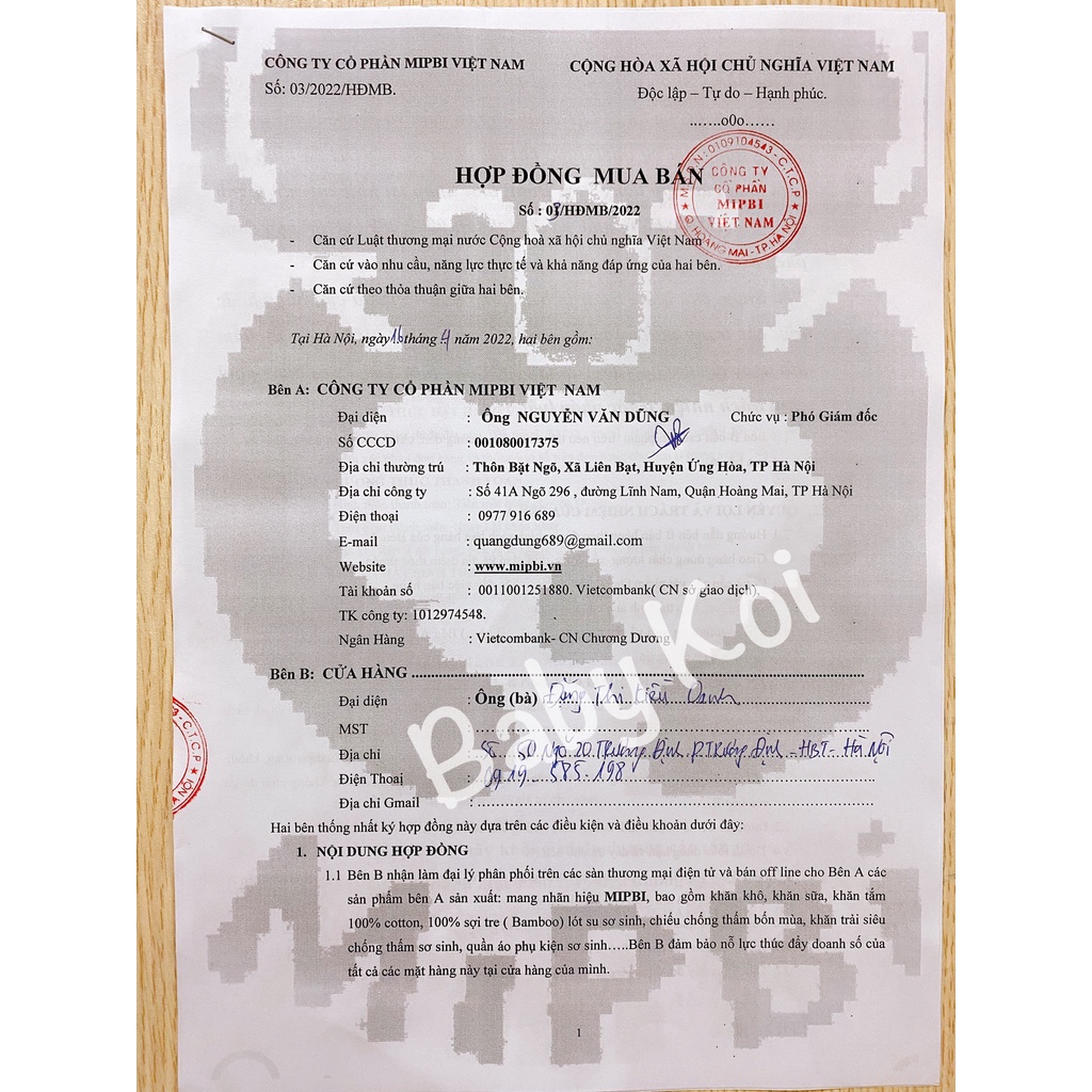 Khăn vải khô đa năng cao cấp Mipbi