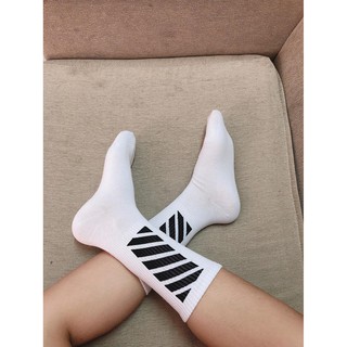 Tất (vớ) OFF WHITE cổ cao ( hình thật)