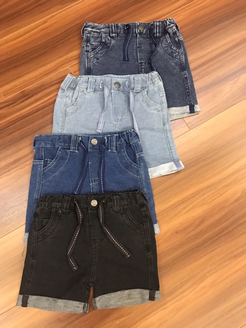 Quần sooc jean fox cho bé trai bé gái