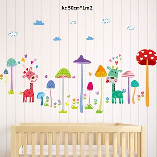 decal dan tường hưu nấm