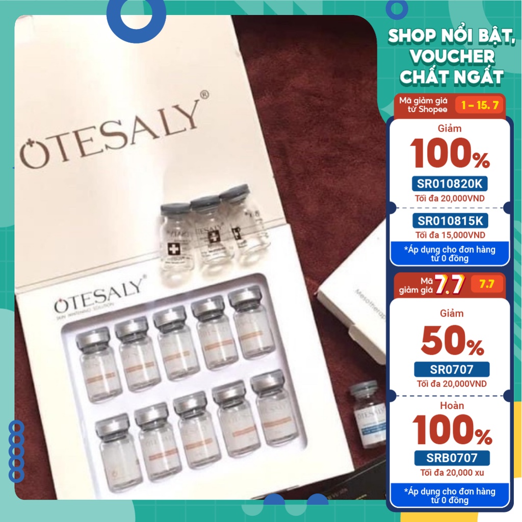 Otesaly HA 8% Tiêm meso PrP trắng da Cấp nước Căng bóng