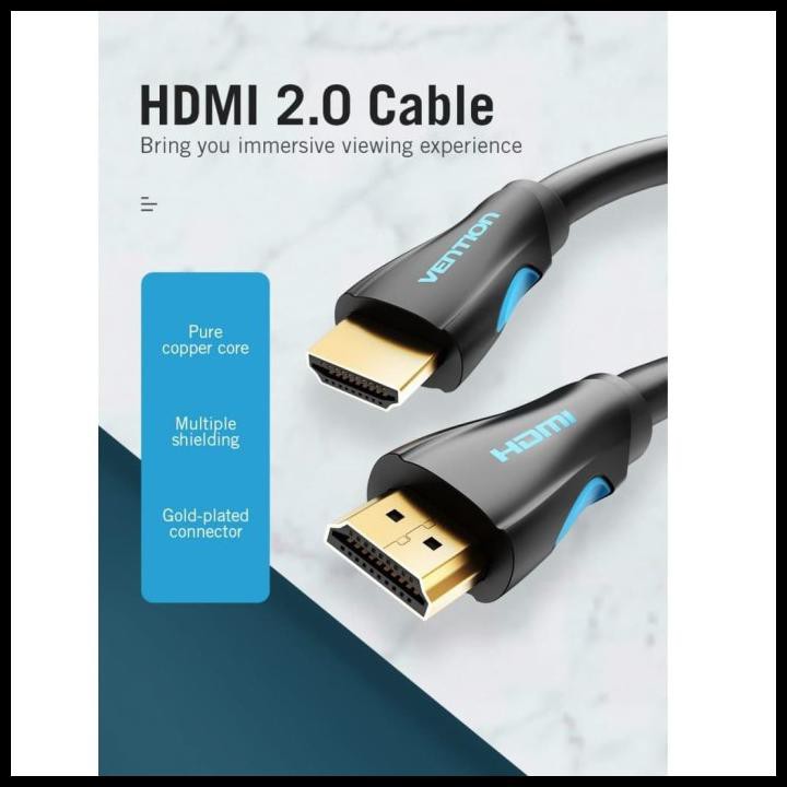 VENTION Dây cáp Hdmi 2M - M02 V2.0 Ultra Hd 4K - M02 chất lượng cao