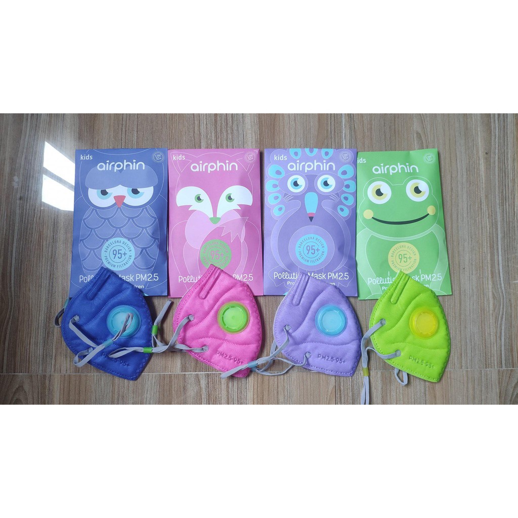 [Airphin] Khẩu Trang Trẻ Em Chống Ô Nhiễm PM 2.5 - Pollution Mask PM 2.5 For Kids | BigBuy360 - bigbuy360.vn