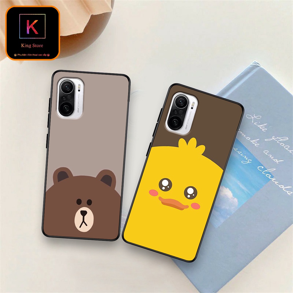 Ốp lưng Xiaomi Redmi K40 - Redmi K40 Gaming - Mi 11X - Ốp in hình hoạt hình chibi dễ thương