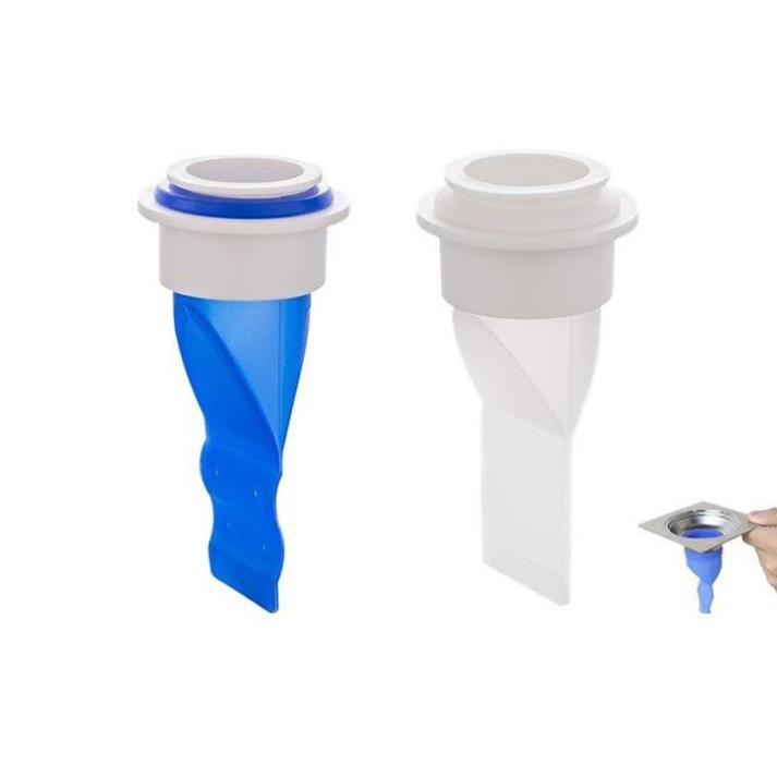 Bịt cống silicon chặn mùi hôi cống bộ nắp phễu thoát sàn chống trào ngược ngăn côn trùng khử mùi 88146 NÚT CỐNG XANH