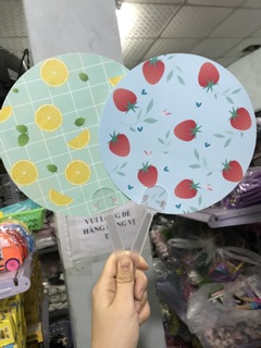 Combo 100 quạt cầm tay cute