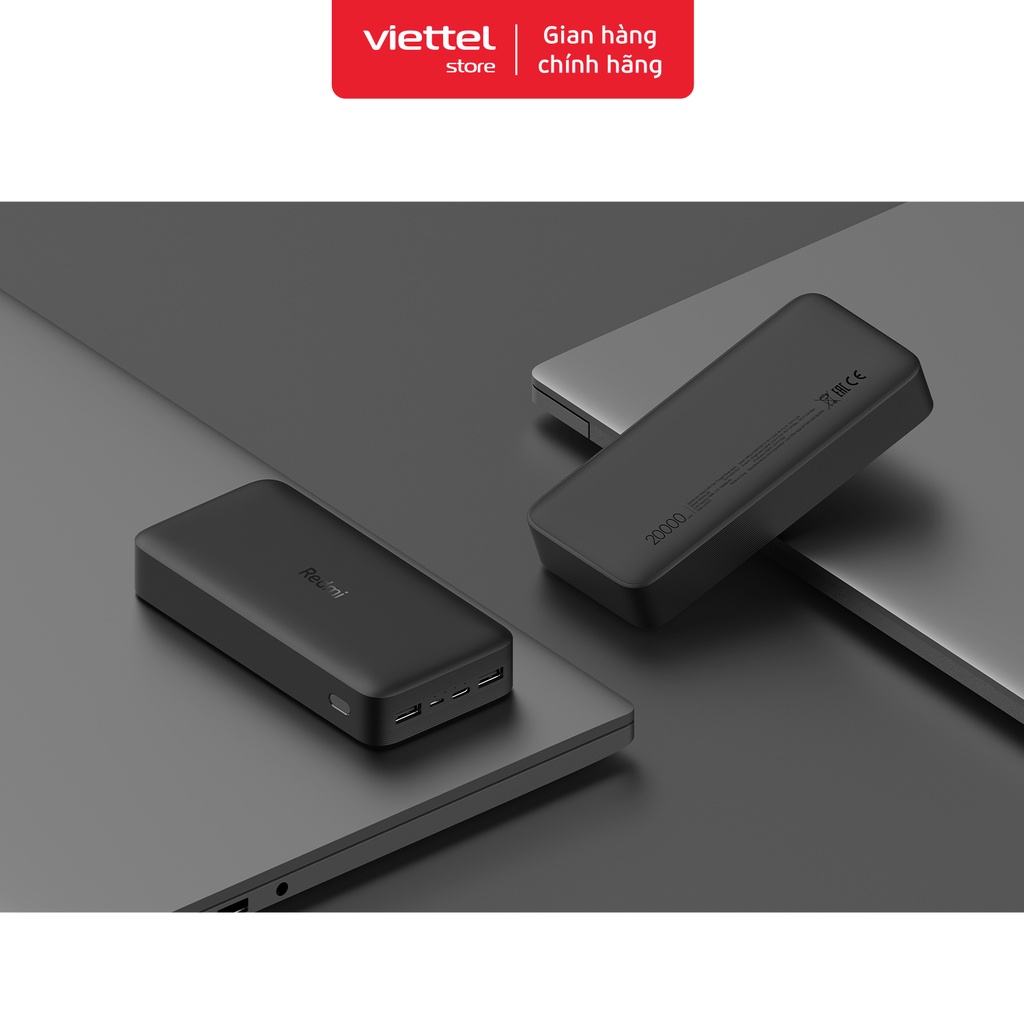 Sạc dự phòng Xiaomi 20000mAh 18W Redmi Chính hãng