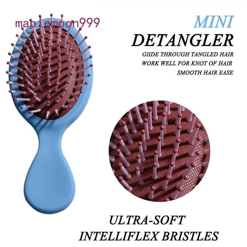 [Hàng mới về] Lược chải tóc mềm mại tiện lợi nhỏ gọn để bỏ túi