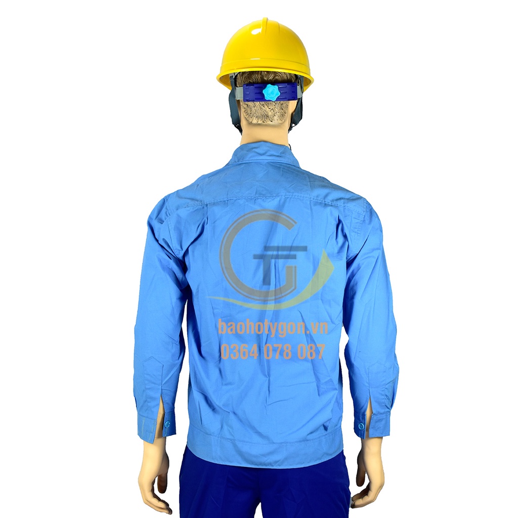 Áo bảo hộ xanh biển TGHN