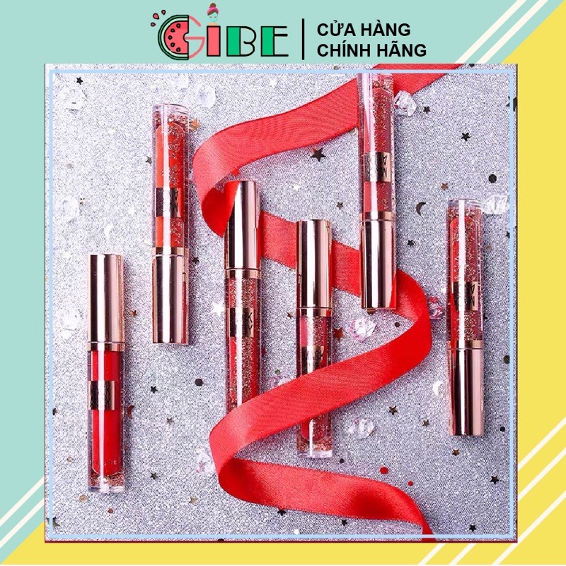 Son  MACK ANDY IMPRINT GILDING FOGGY LIP GLAZE siêu lung linh, hàng chính hãng | Thế Giới Skin Care