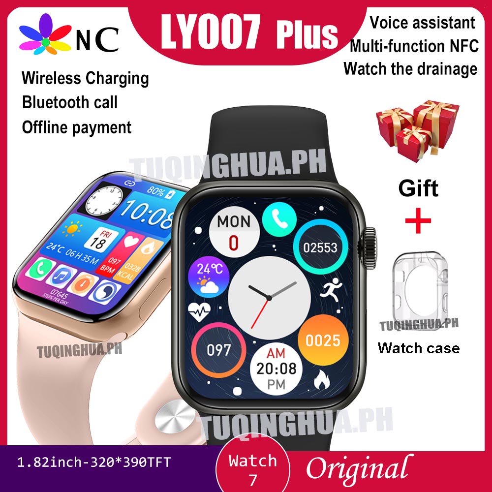2022 LY007 Plus 1.82inch Series7 NFC Màn Hình Lớn Chống Nước IP68