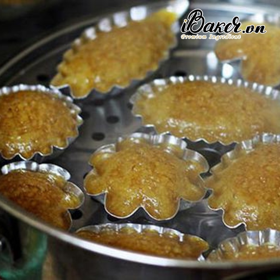 [1 cái] Khuôn tart nhôm bánh bò, bánh thuyền, bánh trứng