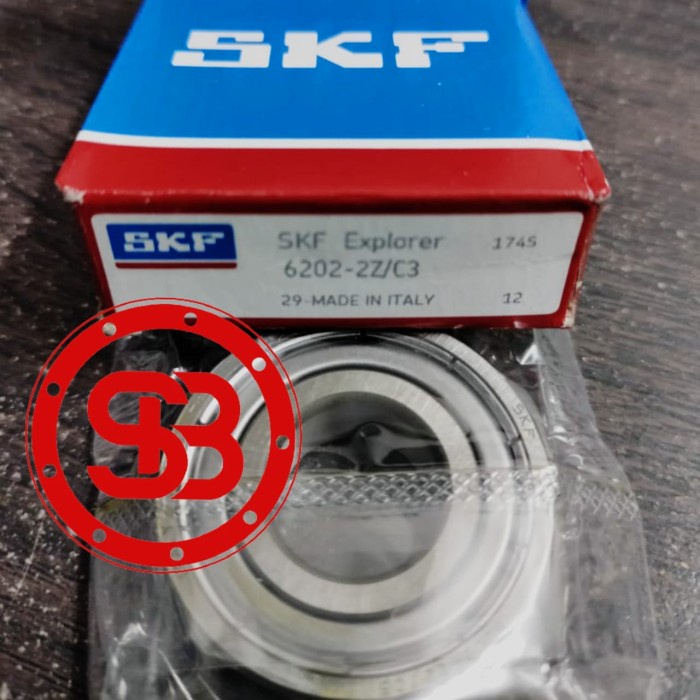 Vòng Bi Nguyên Bản 6202 ZZ/6202 ZZ C3 SKF Chất Lượng Cao