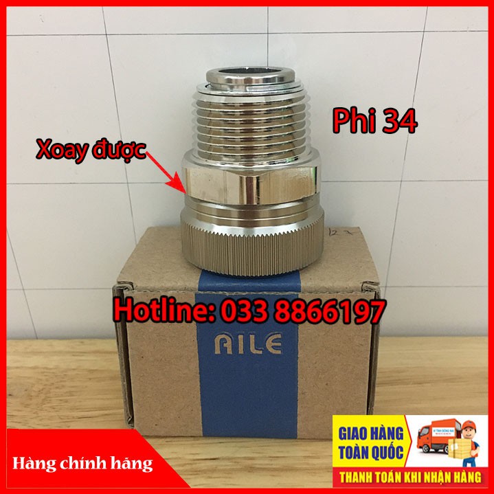 Khớp xoay đơn phi 34 chuyên dùng trong xăng dầu