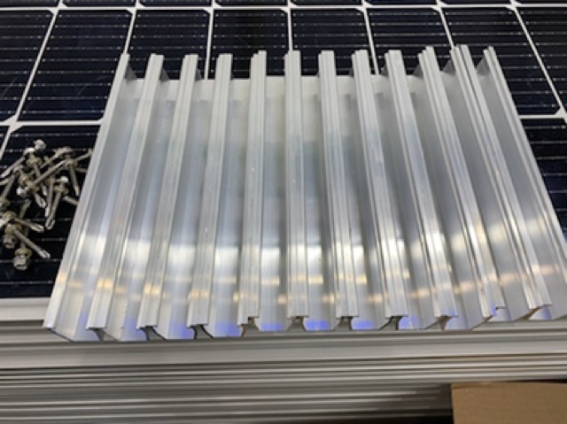 Thanh ray mini cho tấm pin mặt trời- Mini rail for solar ...