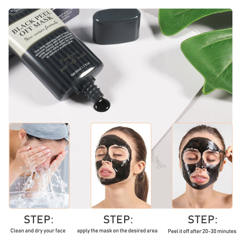 Mặt Nạ Lột Mụn Đầu Đen Làm Sạch Sâu Kiểm Soát Dầu 50ML YOUYO Dành Cho Nam Và Nữ