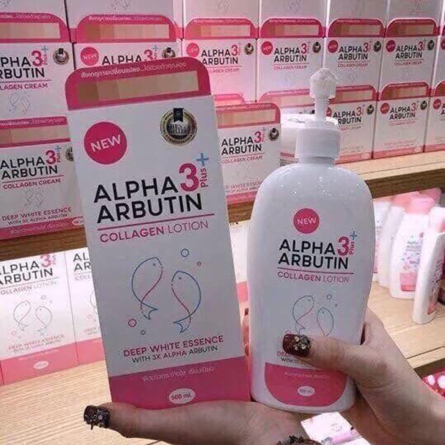 Lotion dưỡng trắng Alpha Arbutin Collagen 3Plus – bí quyết của hotgirl Thái | BigBuy360 - bigbuy360.vn
