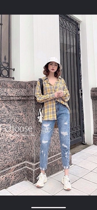 QUẦN JEAN BAGGY RÁCH IN CHỮ HOTTREND | BigBuy360 - bigbuy360.vn