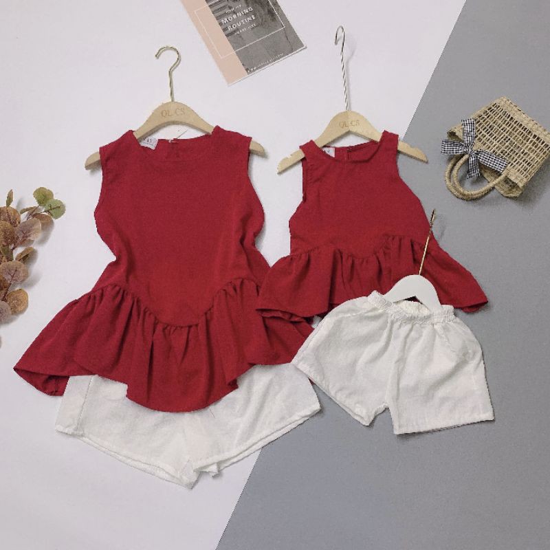 Set áo quần cho mẹ và bé