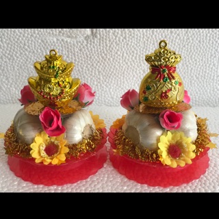 Bông tỏi ông địa - thần tài (3 củ)