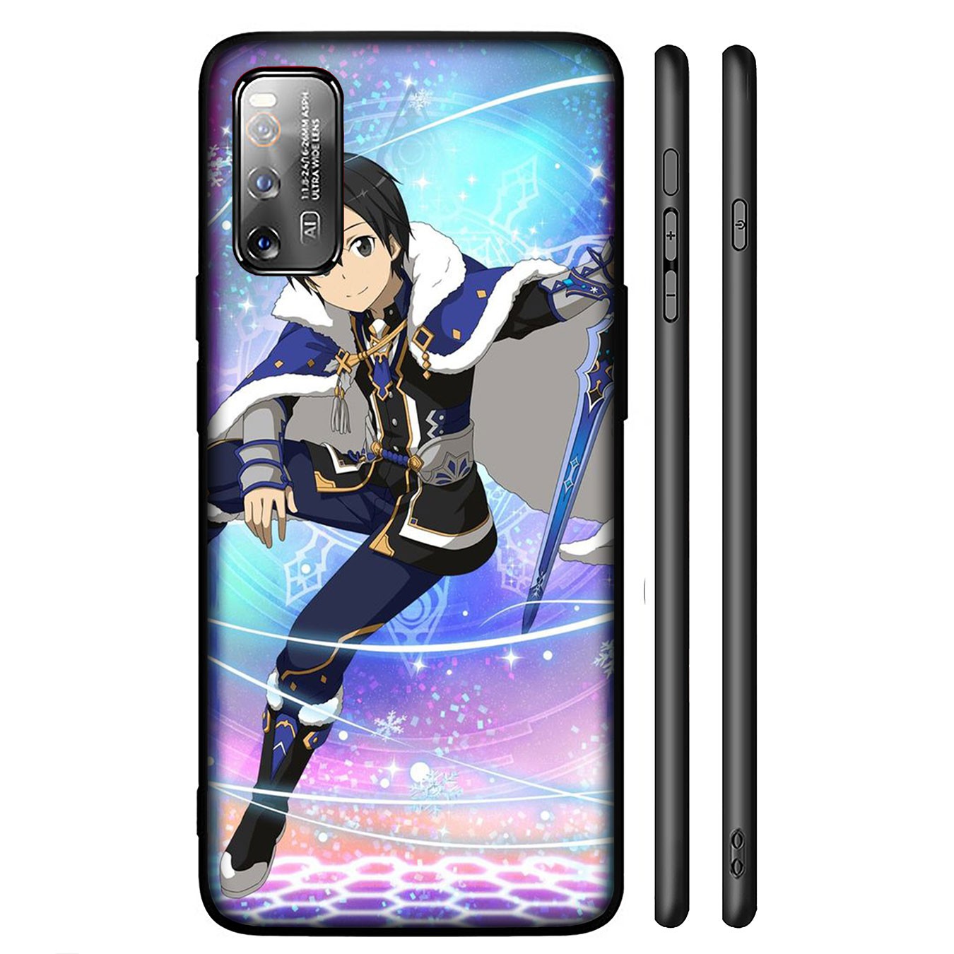 Ốp Lưng In Hình Sword Art Online Cho Oppo Reno 4 3 2 2f 2z Z F9 Pro A92 A72 A52 A7X A37 Neo 9