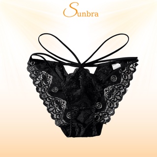 Quần lót ren hoa chất mềm mịn phối dây cánh bướm sexy quyến rũ SUNBRA S61