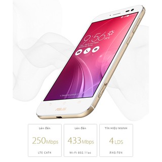Điện thoại ZenFone Zoom (ZX551ML) Hàng Phân Phối Chính Thức FPT - Tặng SDP HP 10.000MHA
