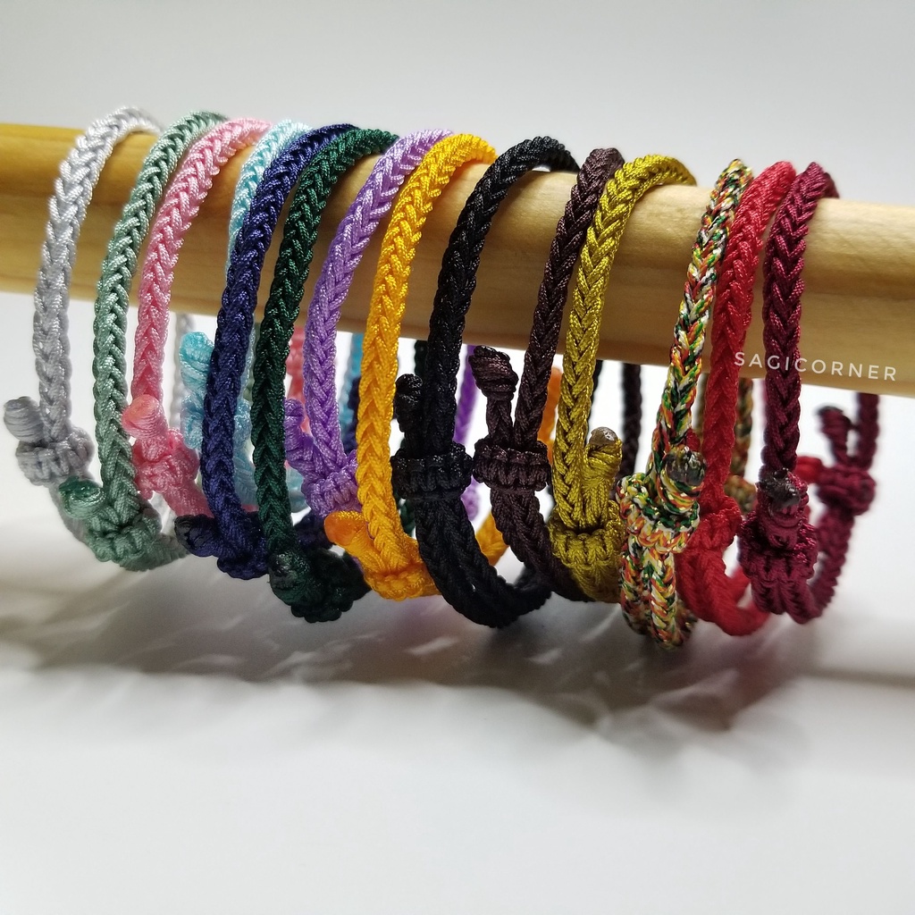 [M01] Vòng tay chỉ đỏ, chỉ ngũ sắc l Vòng tay handmade unisex nhiều màu