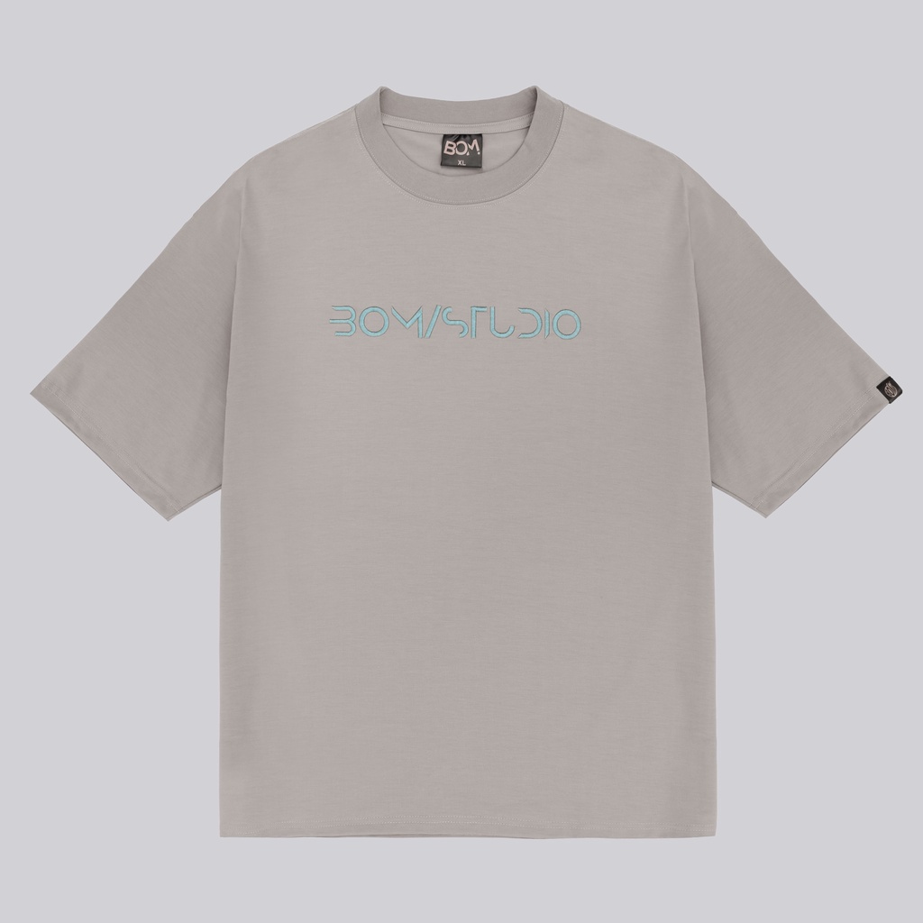 Áo thun STUDIO nam nữ - Áo phông Unisex vải Cotton - Bom Mode