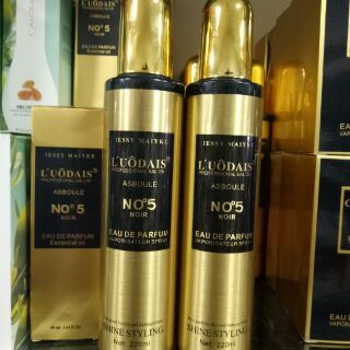Xịt dưỡng tóc mùi nước hoa L'uodais No5