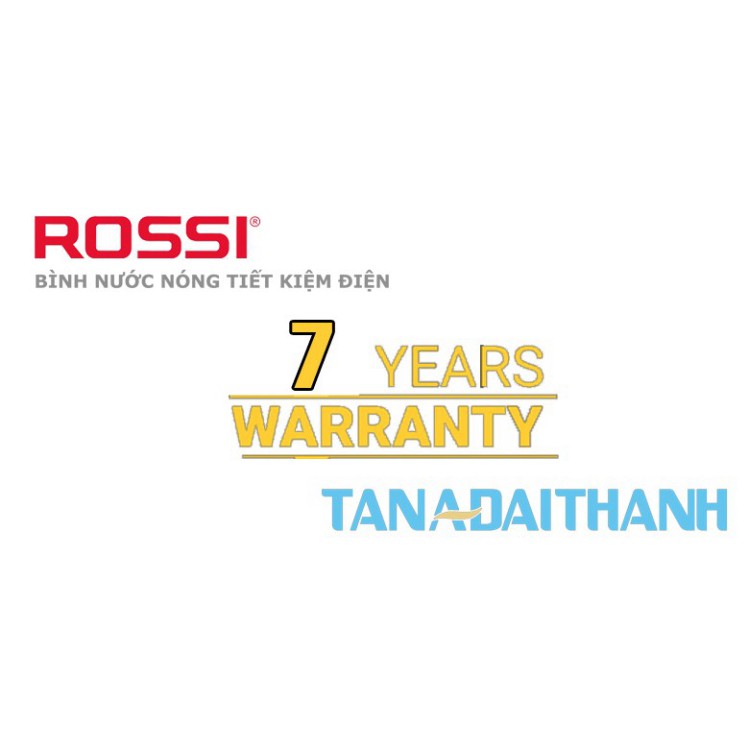 [FreeShip] BÌNH NÓNG LẠNH Rossi Amore ngang 30L RA30SL, Chính hãng - BH 7 năm