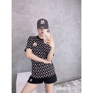 Ảnh thật - Nón MLB NY MONOGRAM BASEBALL CAP