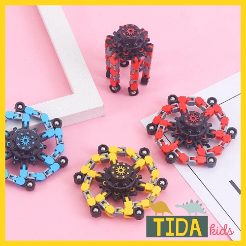 Con Quay Đồ Chơi Spinner Robot Biến Hình Thông Minh ⚡️ HOT TREND ⚡️ Fidget Spinner DIY Toy Cho Bé TiDa Kids Shop