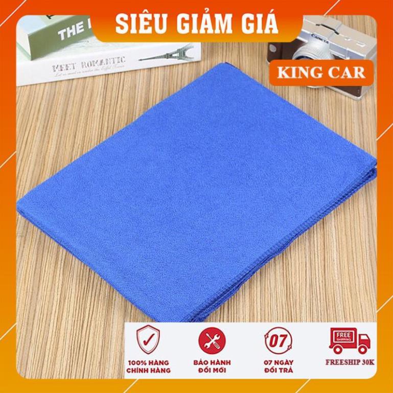 Khăn lau xe ô tô mềm mịn thấm hút nước tốt, khăn lau xe ô tô, xe máy - Shop KingCar