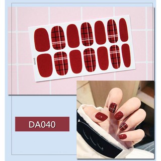 Sticker dán móng tay trang trí 3D DA001 - KS
