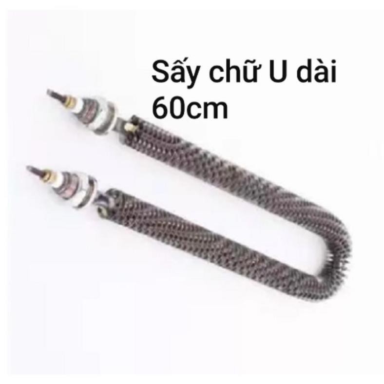 Thanh sấy U 60cm điện trở đốt nóng