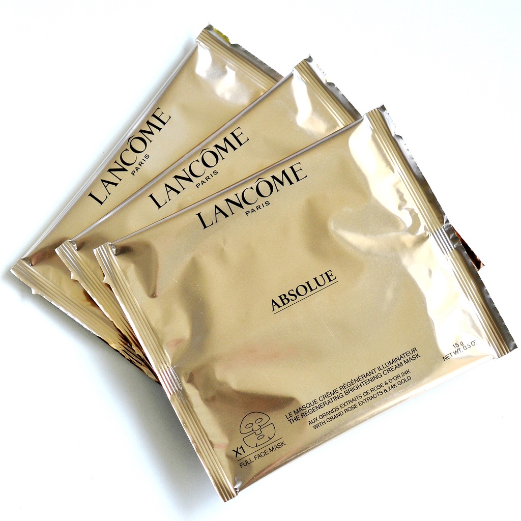 Mặt Nạ Vàng Hồng 24K Lancome 15g * 5G Dưỡng Ẩm Làm Sáng Da Chống Lão Hóa