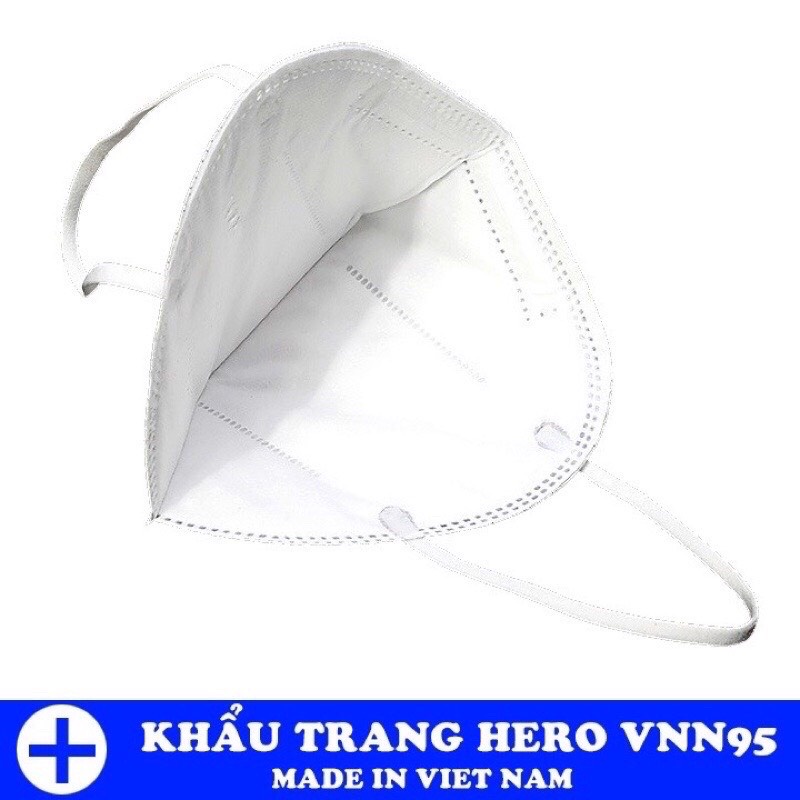 Khẩu Trang VNN95 Lọc Khuẩn Kháng Bụi Tốt Ôm Khít Mặt