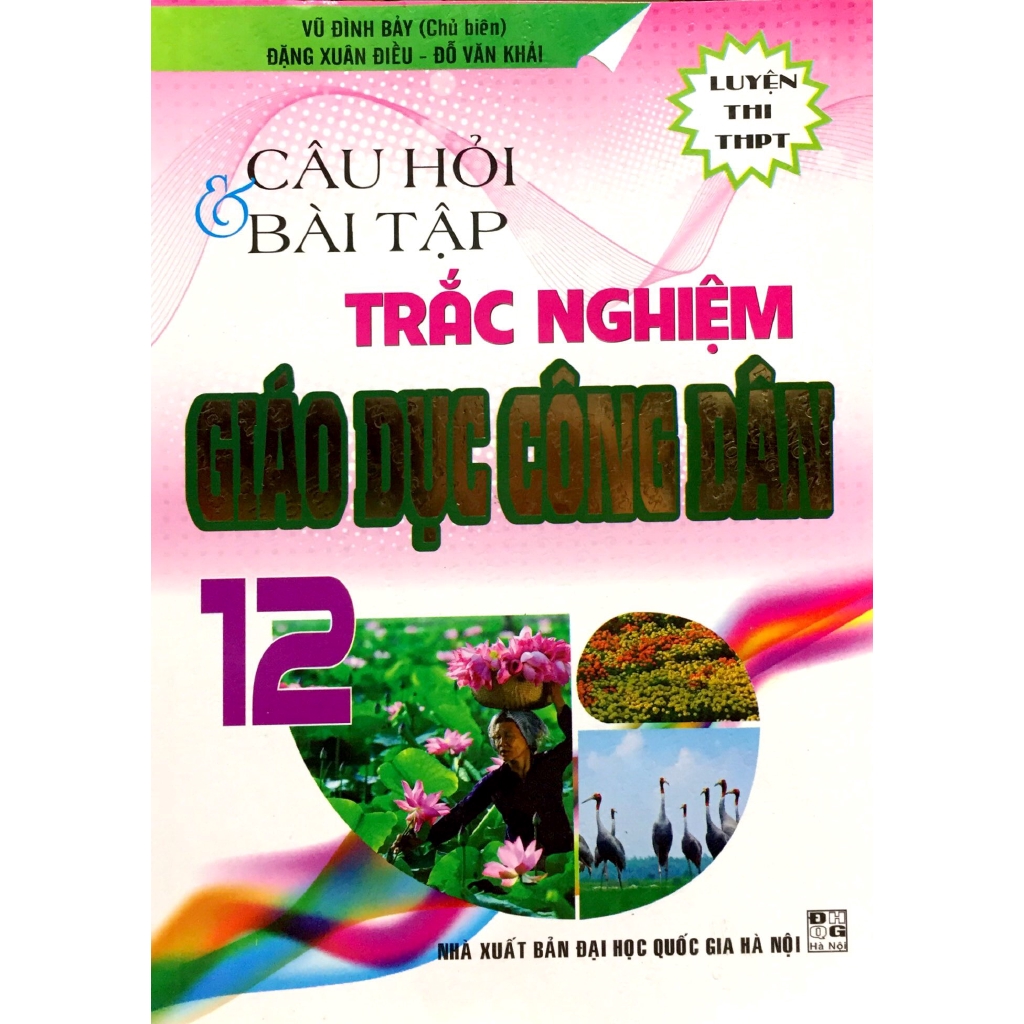 Sách - Câu Hỏi & Bài Tập Trắc Nghiệm Giáo Dục Công Dân